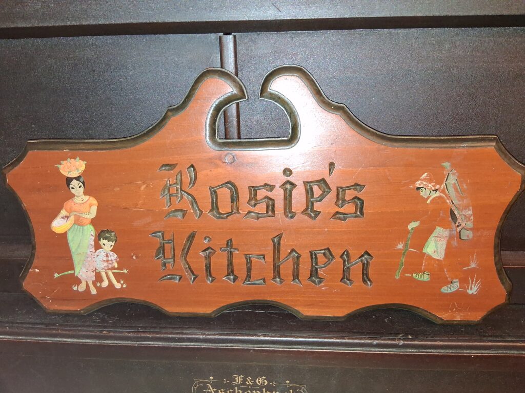 Image of Rosie's Kitchen plaque
